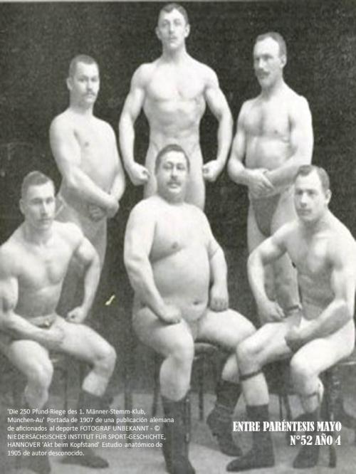 Bomba Kultural 1907 de una publicación alemana de aficionados al deporte 