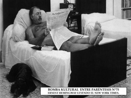 Bomba Kultural ERNEST HEMINGWAY 